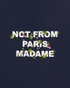 Vine Embroidered Slogan T-shirt