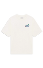 Vine Embroidered Slogan T-shirt
