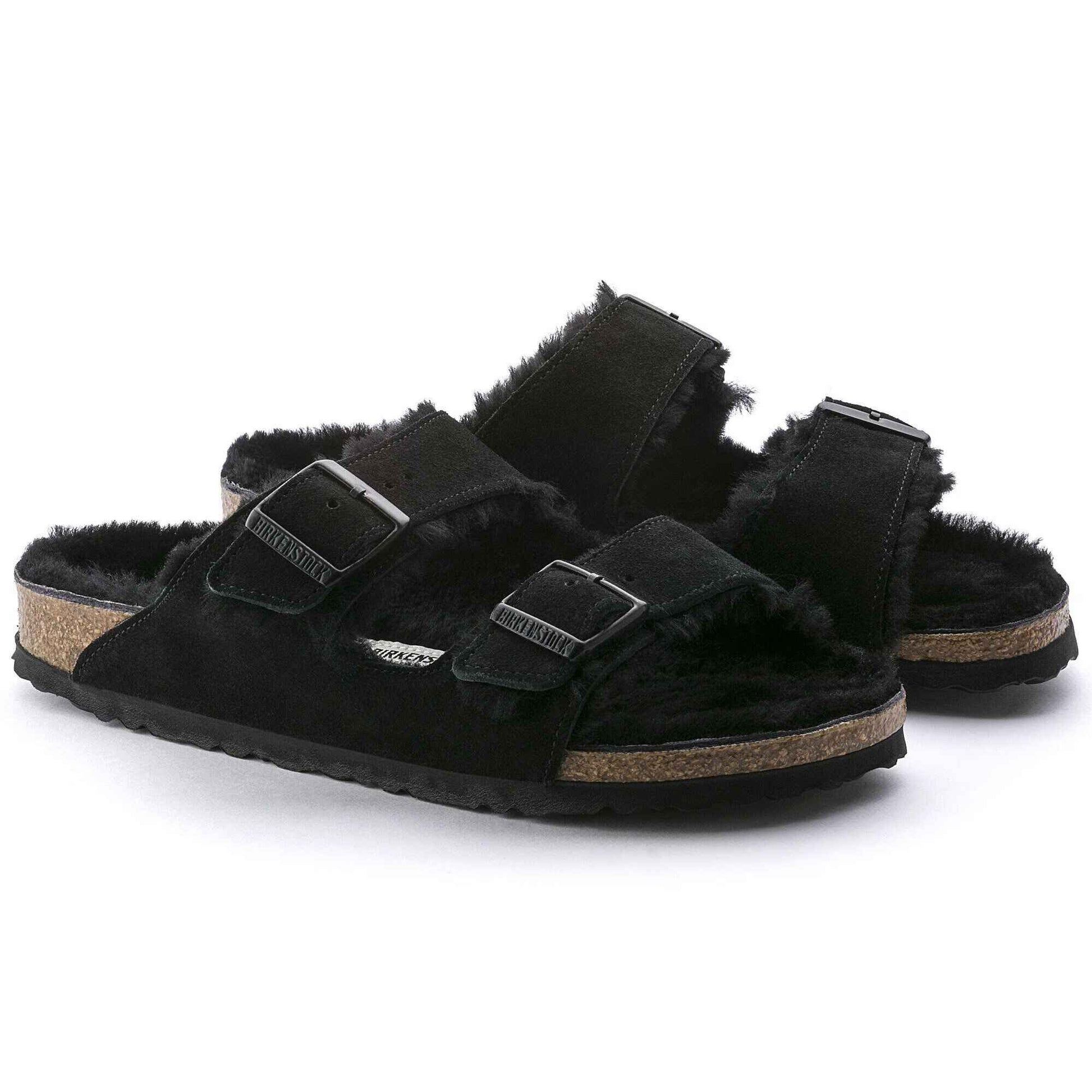 Arizona Lammfell Veloursleder
