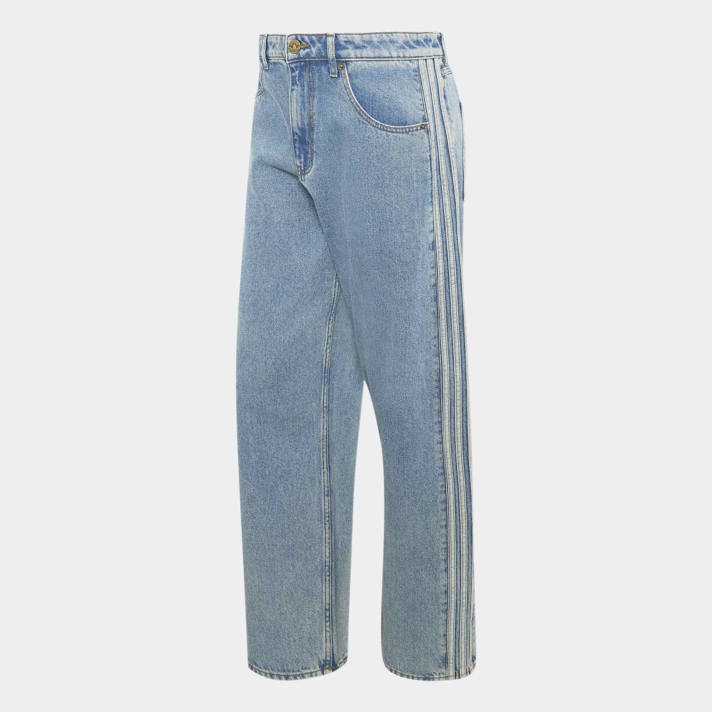 FIREBIRD ADICOLOR DENIM-JEANS MIT MITTELHOHEM BUND UND GERADE GESCHNITTENEM BEIN
