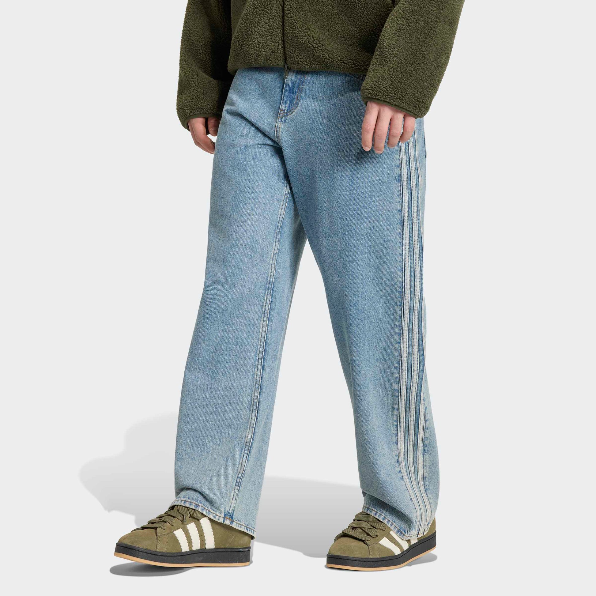 FIREBIRD ADICOLOR DENIM-JEANS MIT MITTELHOHEM BUND UND GERADE GESCHNITTENEM BEIN