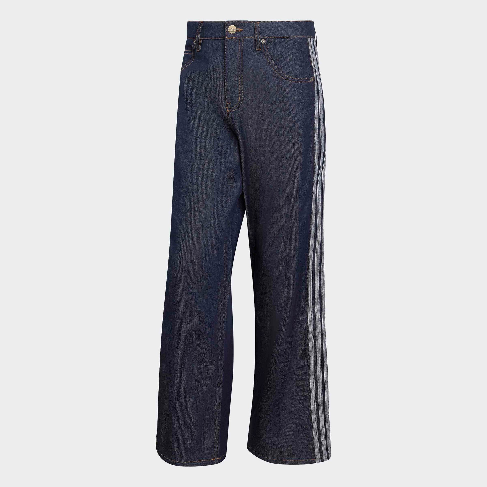 Firebird Adicolor Denim-Jeans mit mittelhohem Bund und gerade geschnittenem Bein