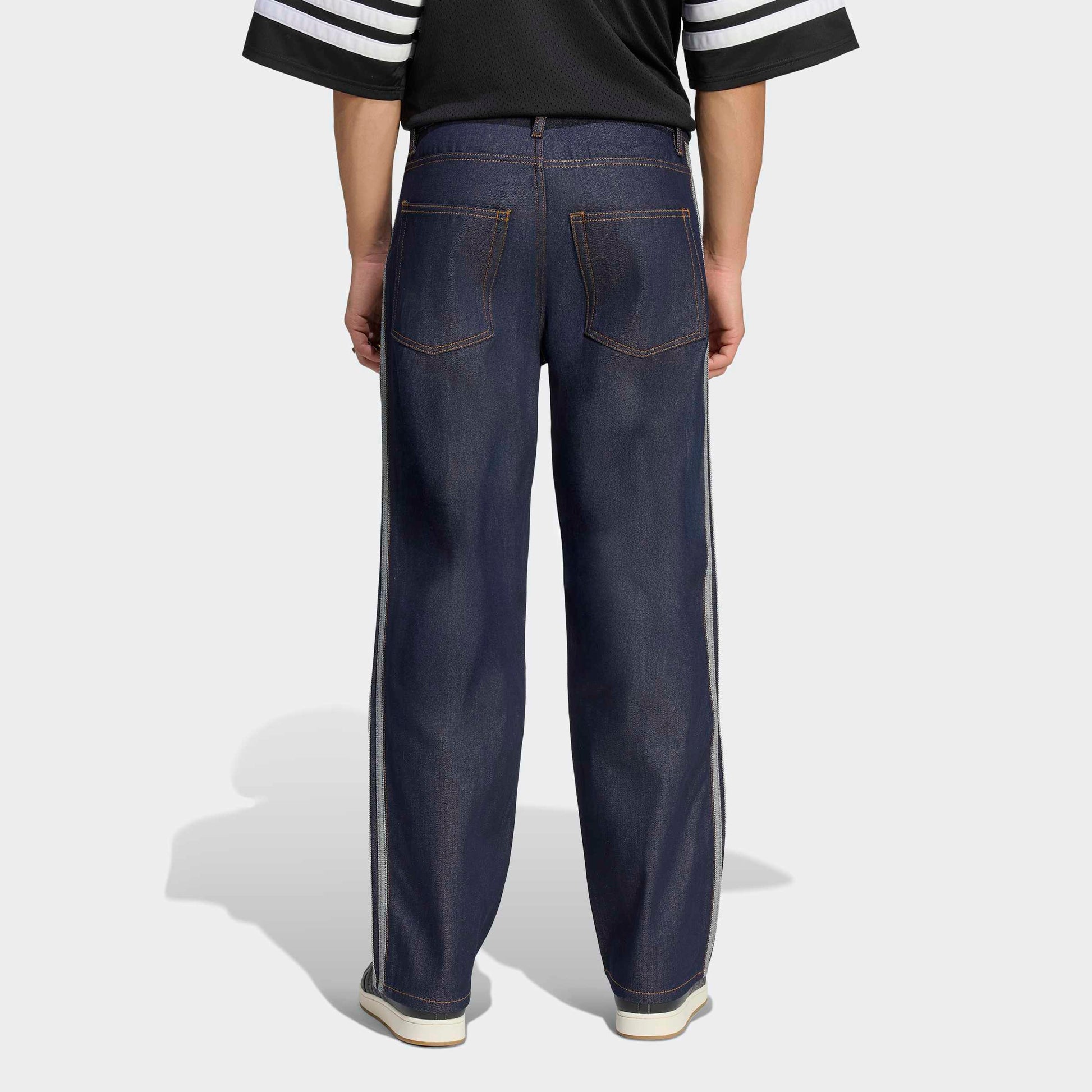 Firebird Adicolor Denim-Jeans mit mittelhohem Bund und gerade geschnittenem Bein