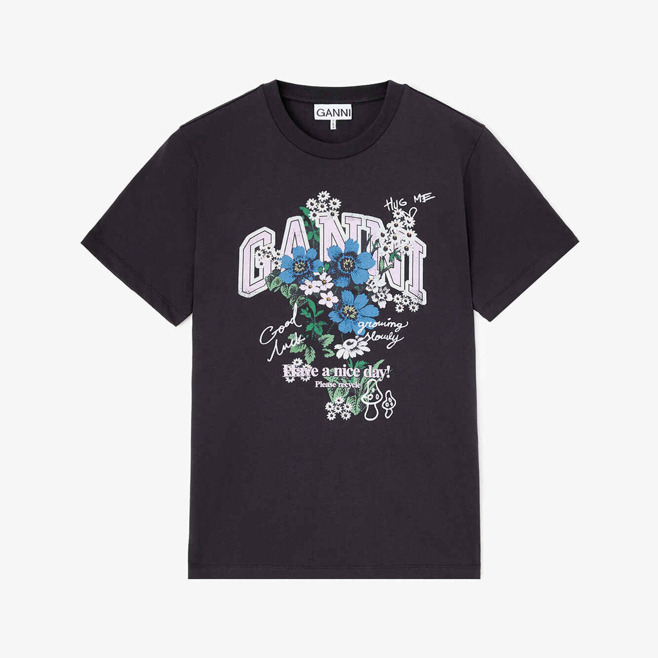 T-Shirt mit Blumen