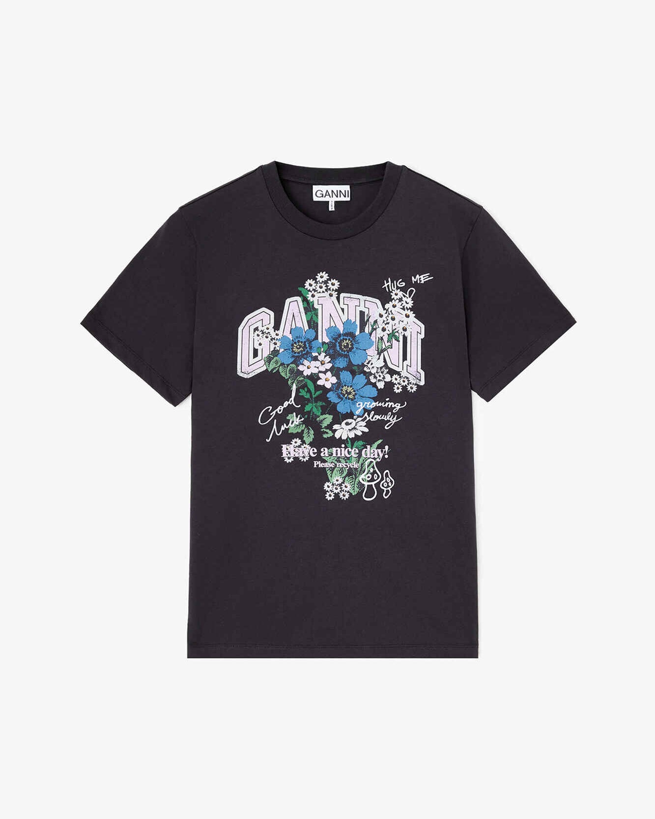 T-Shirt mit Blumen