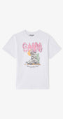 T-Shirt mit Zebra-Westernstiefel