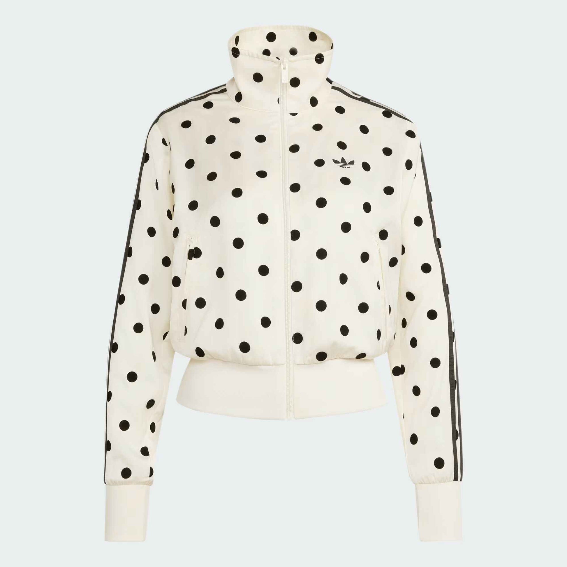 SATIN POLKA-DOTS TT Track Top