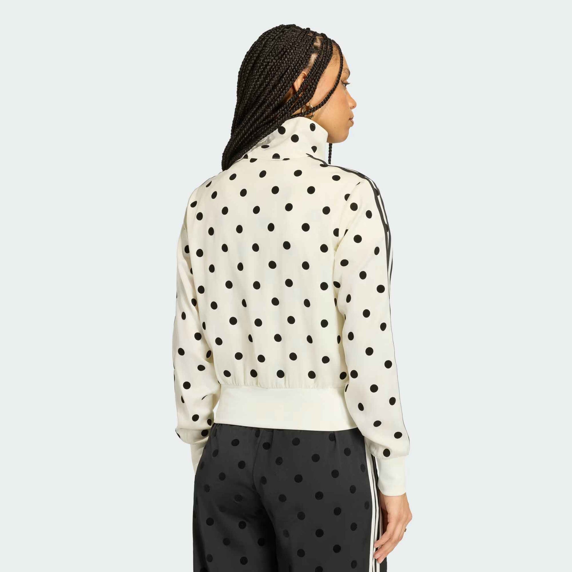 SATIN POLKA-DOTS TT Track Top