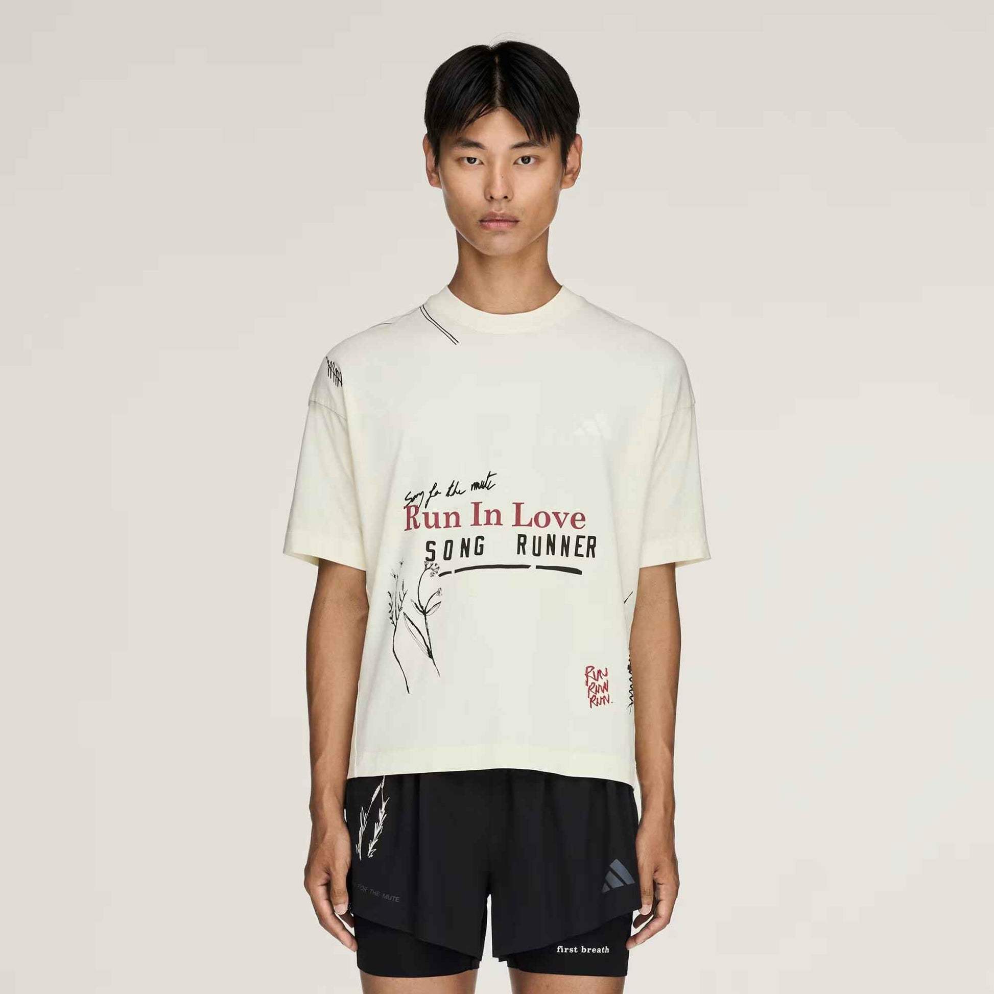 adidas Running x Song For The Mute T‑Shirt