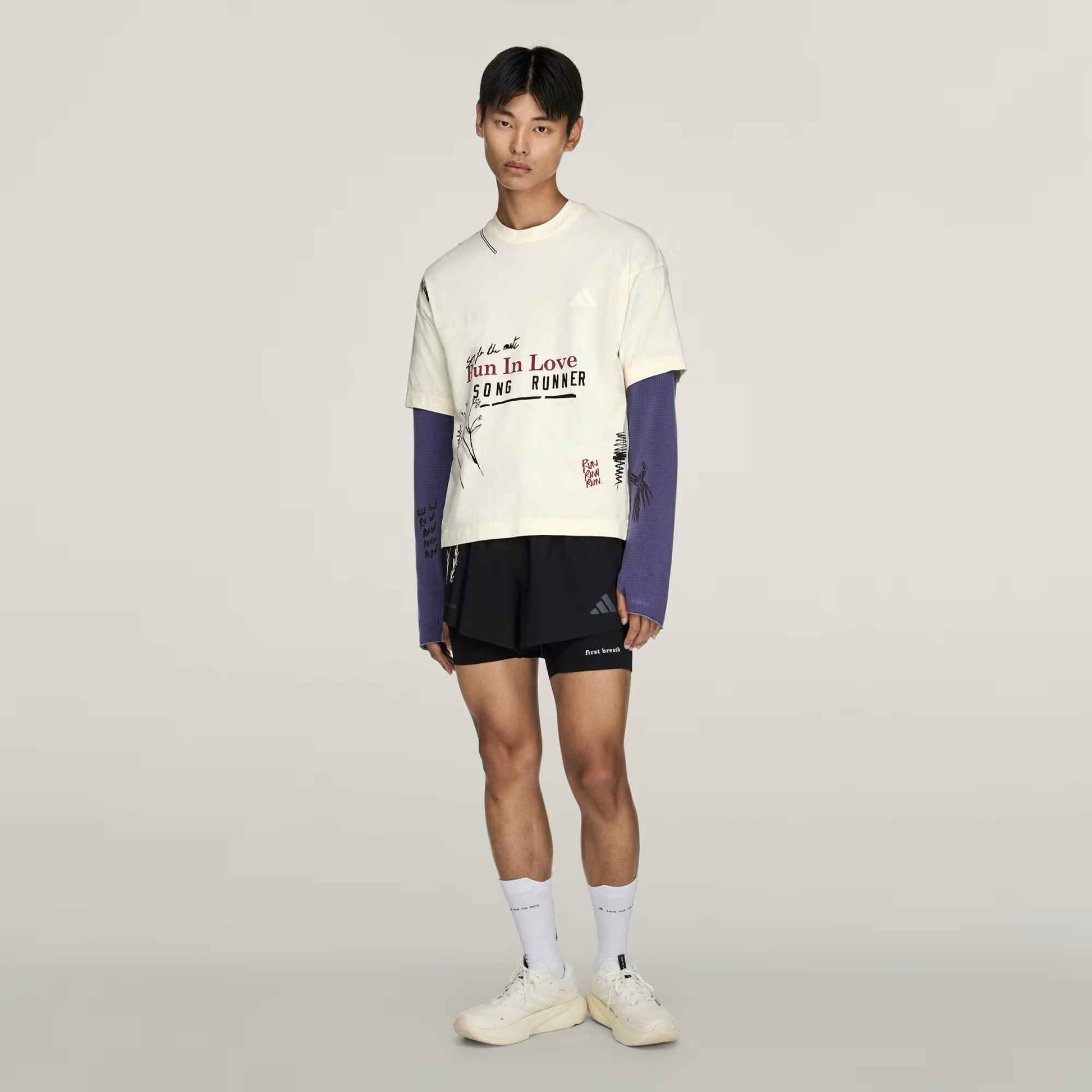adidas Running x Song For The Mute T‑Shirt