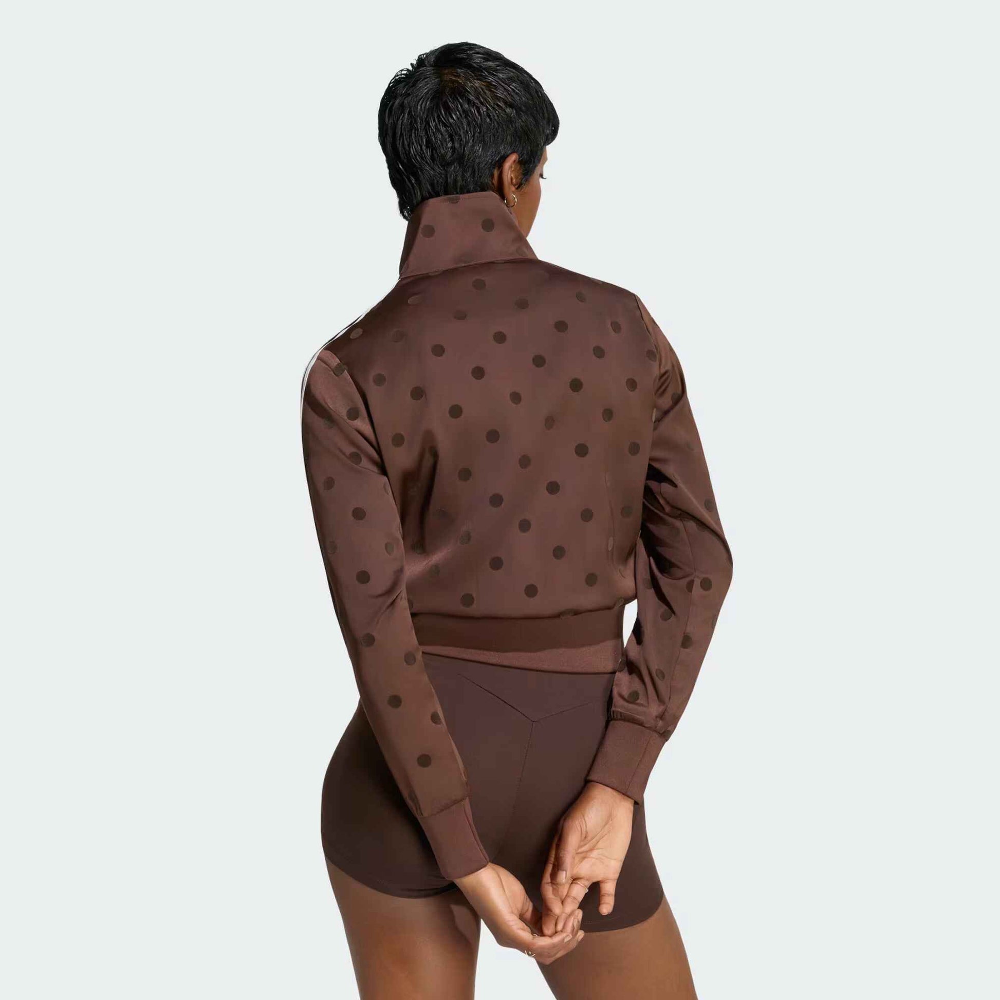 SATIN POLKA-DOTS TT Track Top