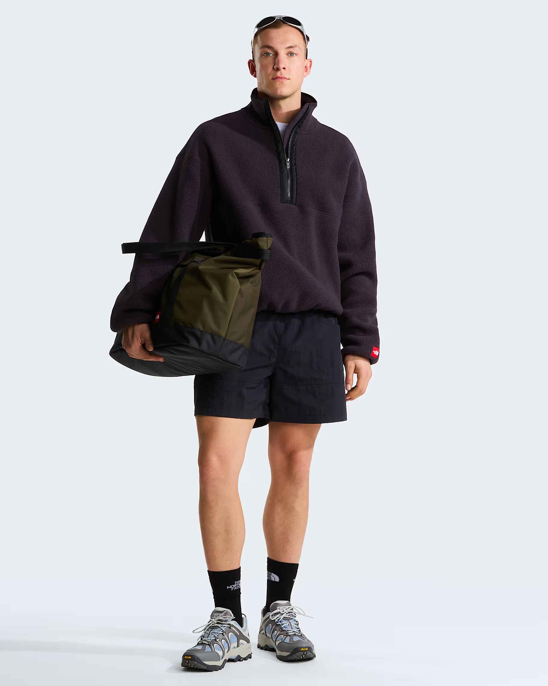 Red Box Fleece mit 1/2-langem RV in Unisex