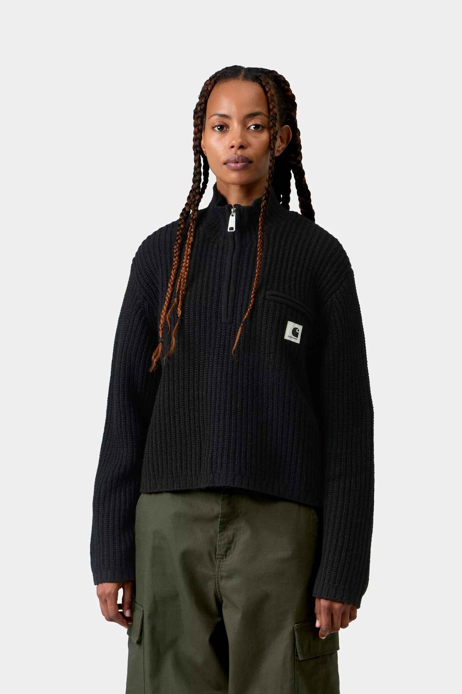 Women's Detroit Half Zip Sweater
