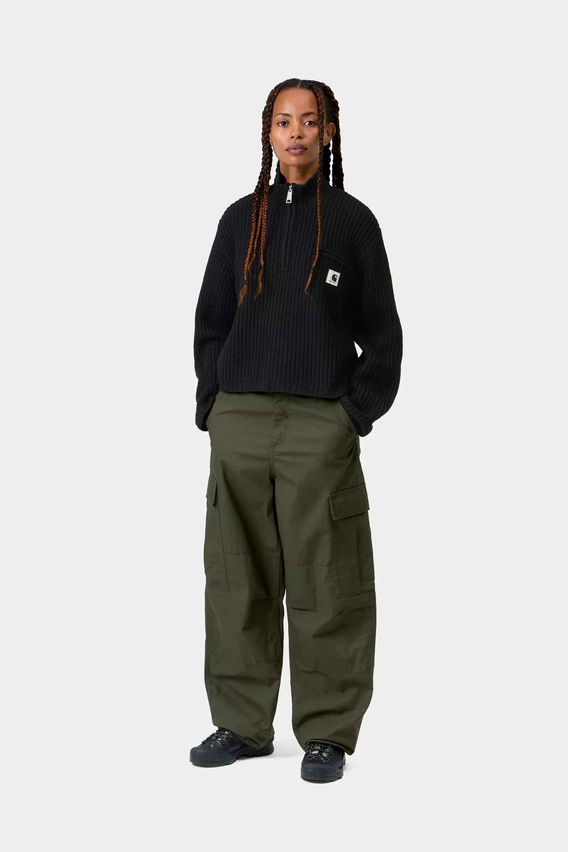 Women's Detroit Half Zip Sweater