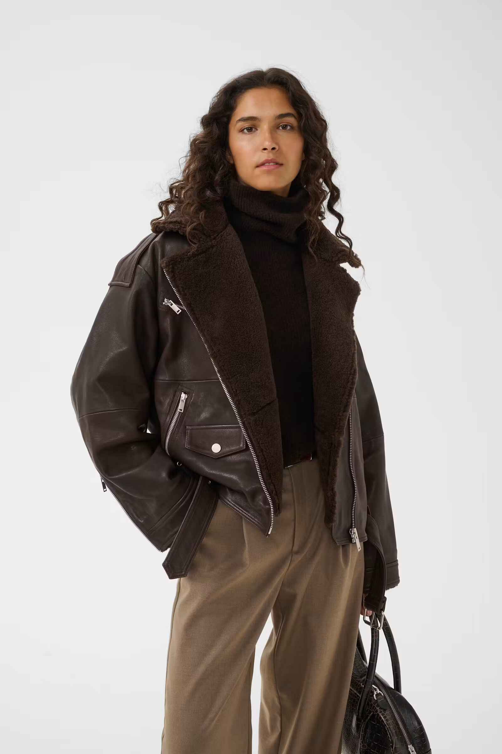 GZroja Lederjacke