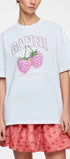 T-Shirt mit Himbeeren