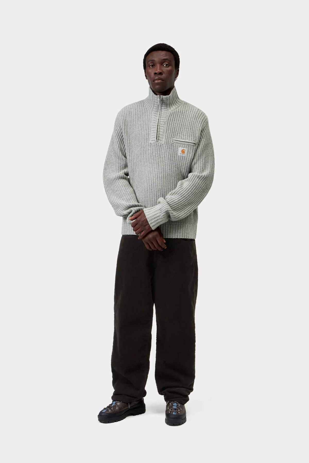 Detroit Half Zip Sweater
