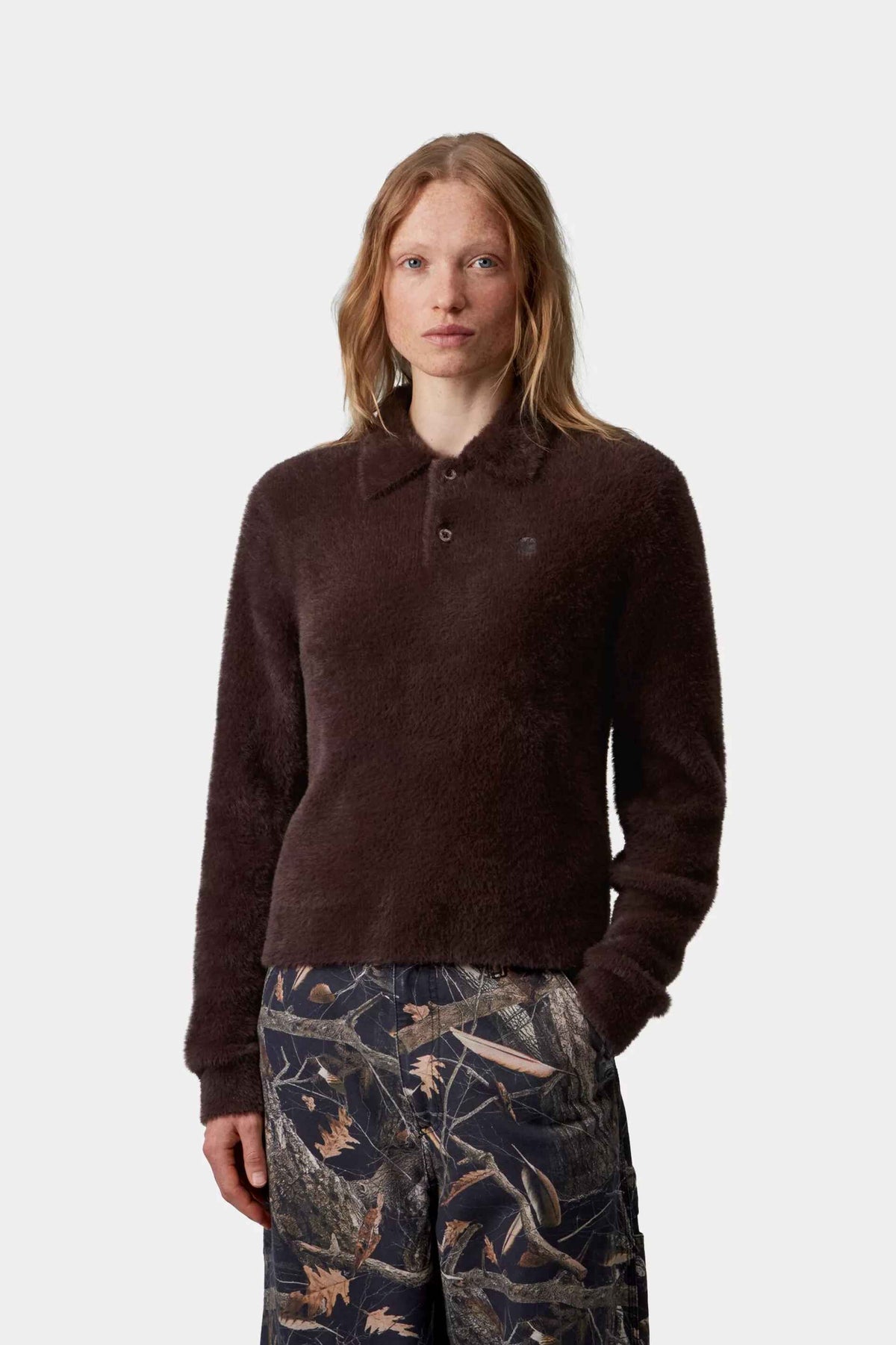 Women's L/S Maine Polo Sweater