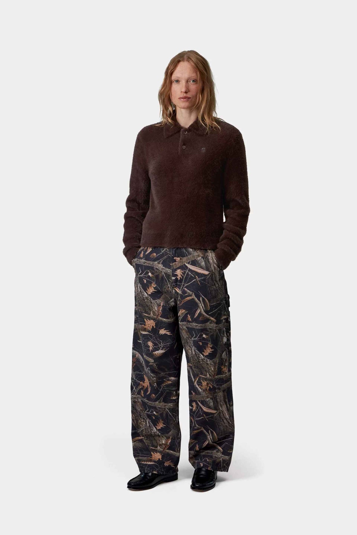 Women's L/S Maine Polo Sweater