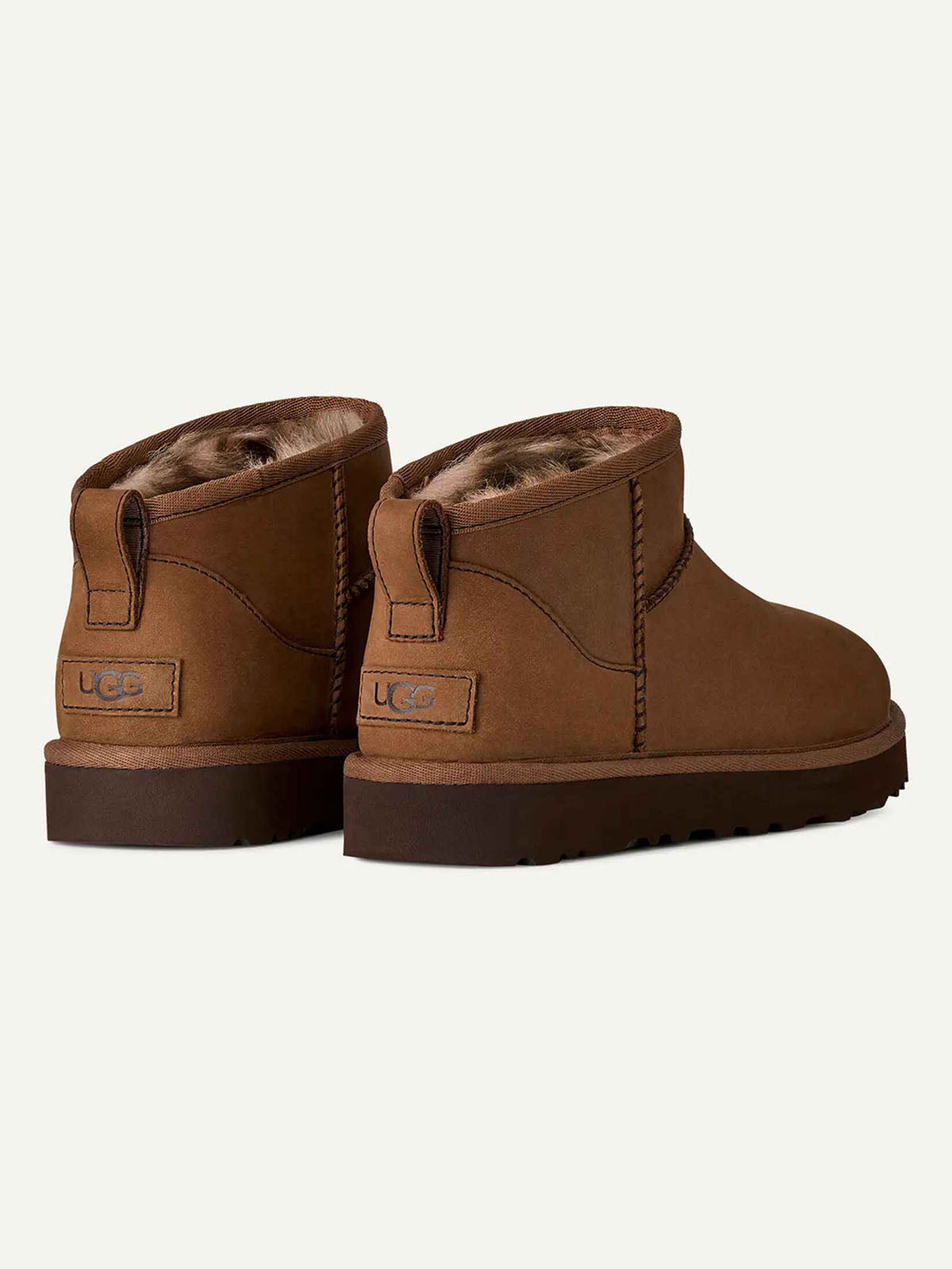 Classic Ultra Mini Boot aus Nubukleder