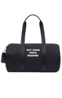 Nylon Slogan Gym Bag