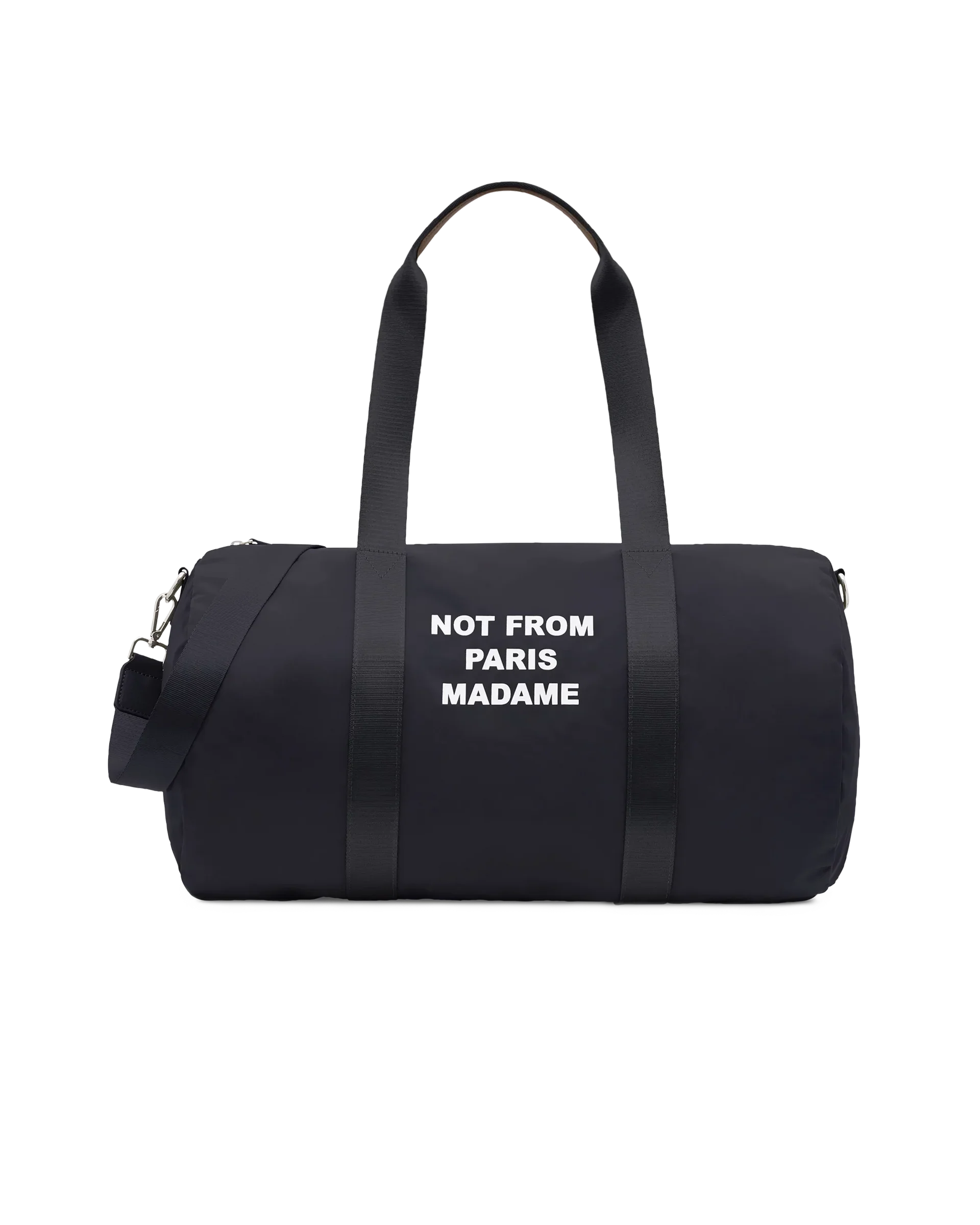 Nylon Slogan Gym Bag