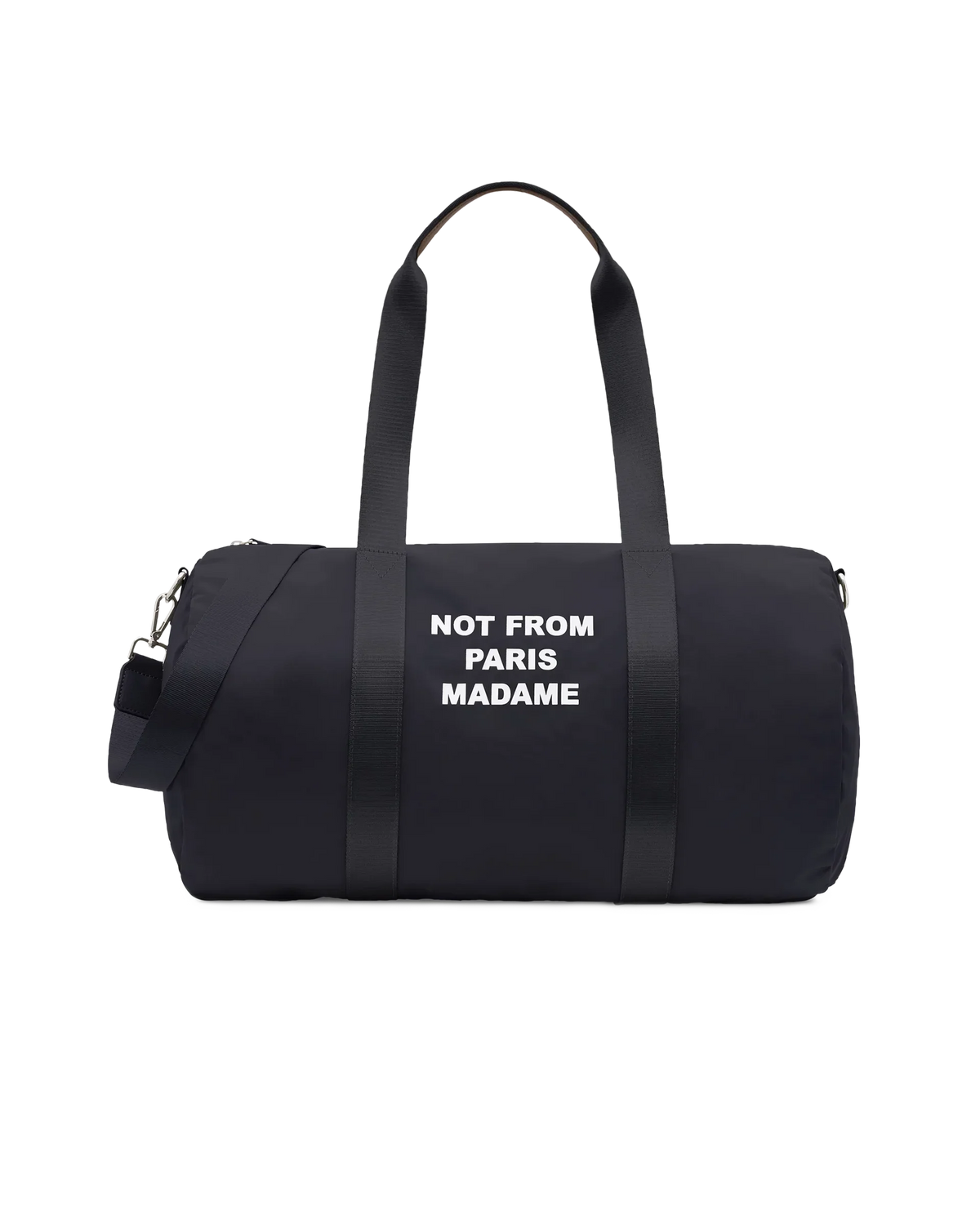 Nylon Slogan Gym Bag