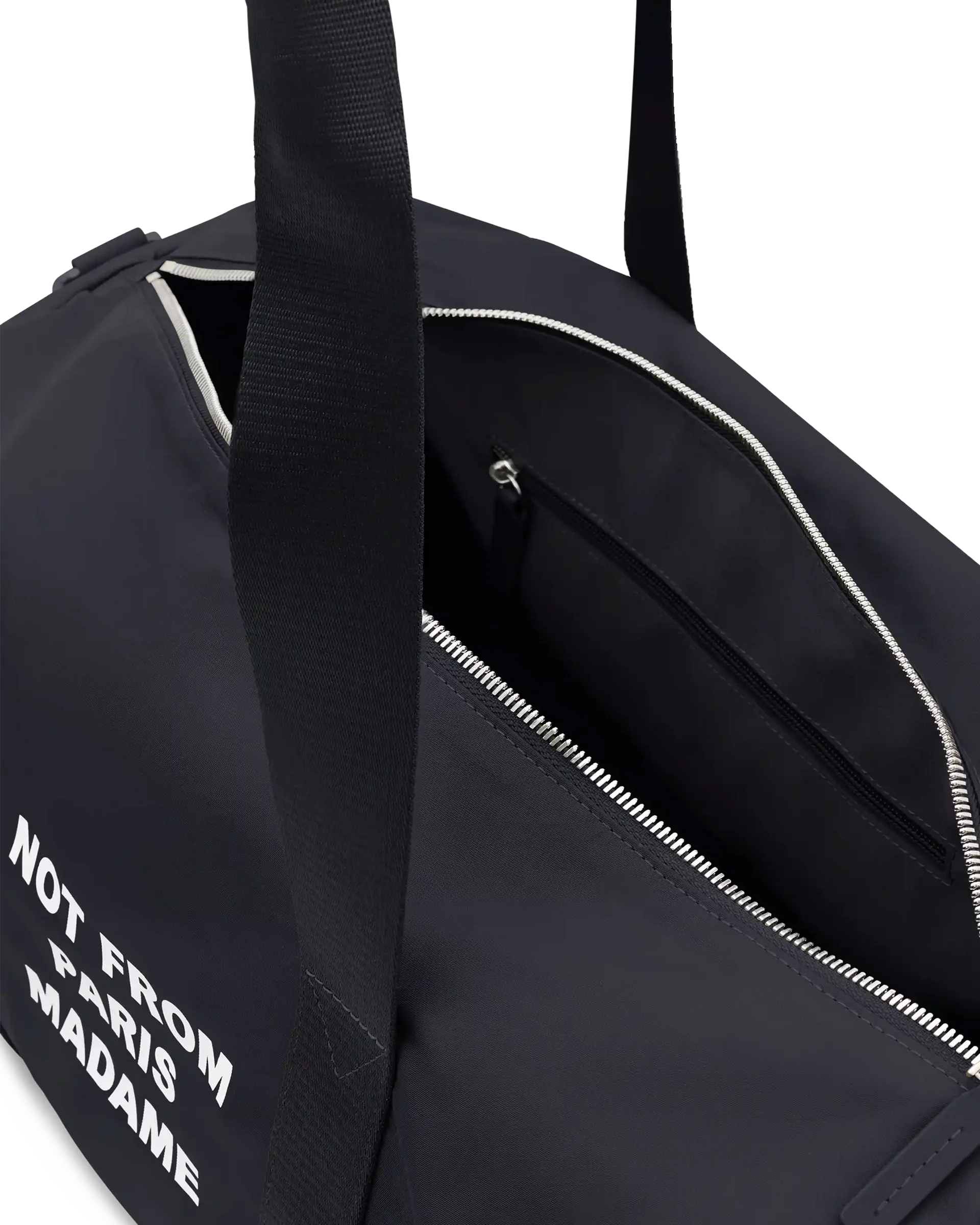 Nylon Slogan Gym Bag