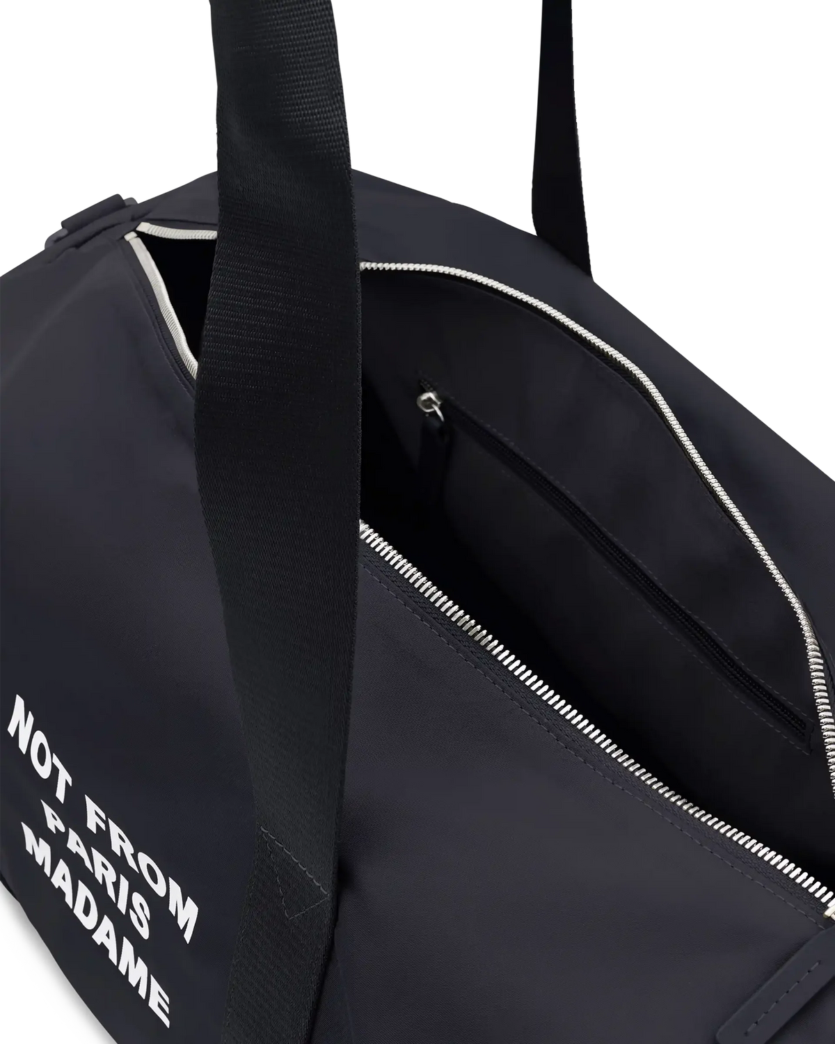 Nylon Slogan Gym Bag