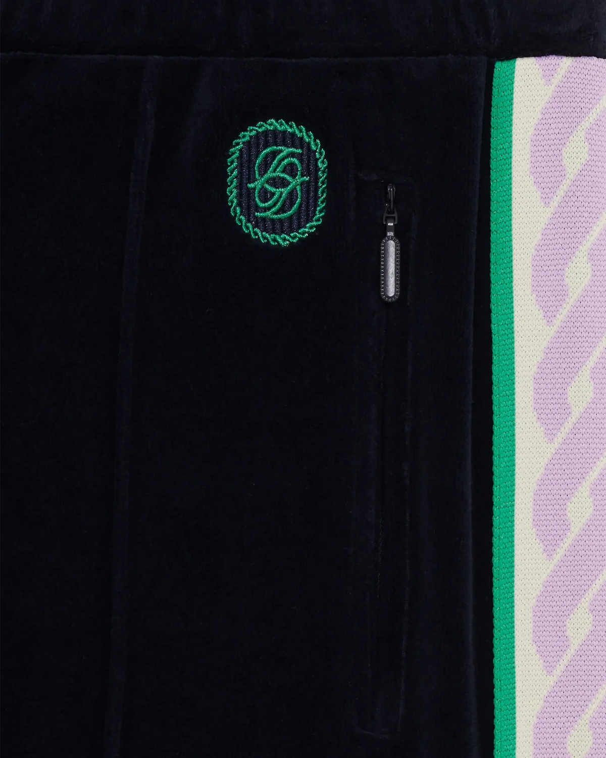 Velvet Tracksuit Pants