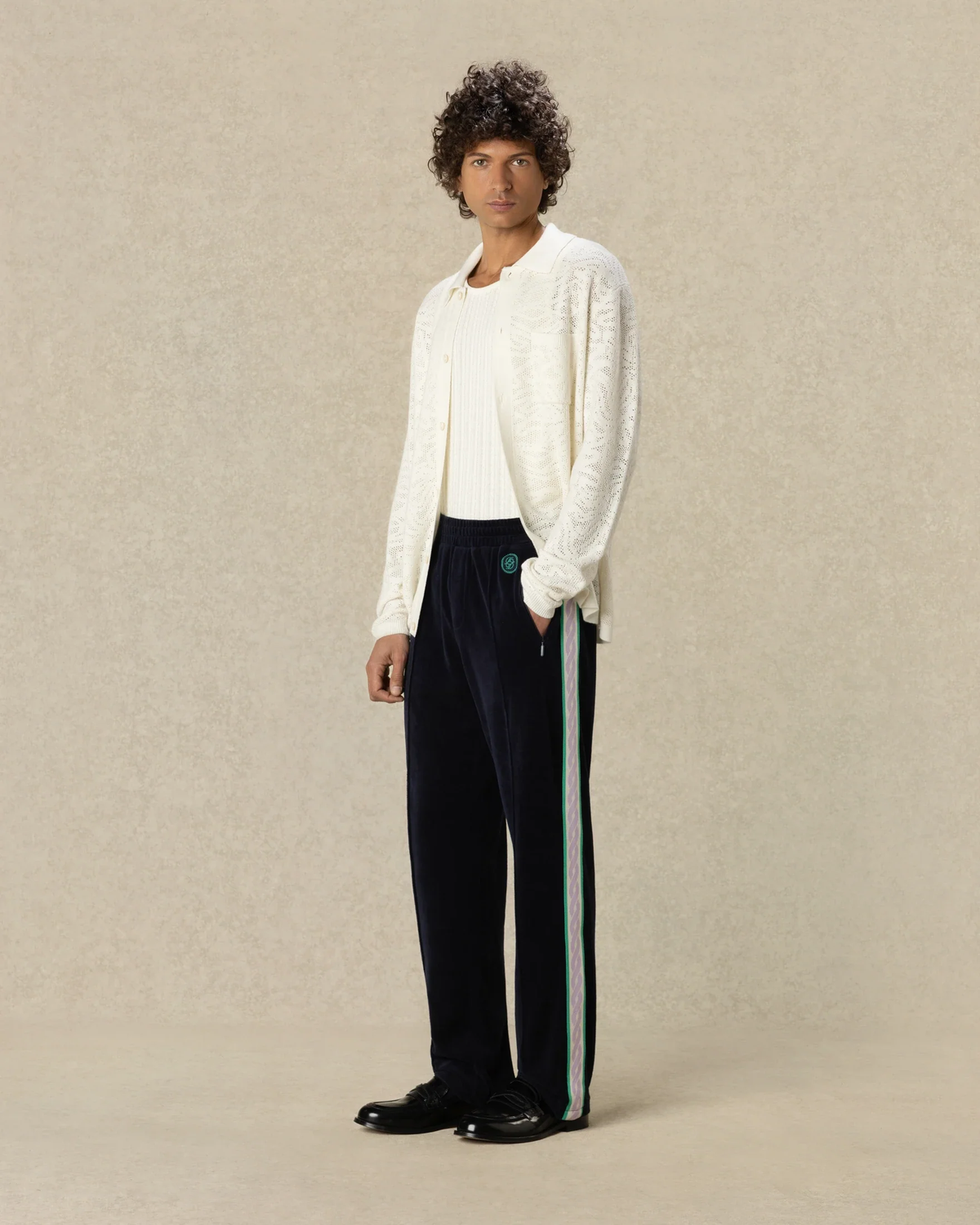 Velvet Tracksuit Pants