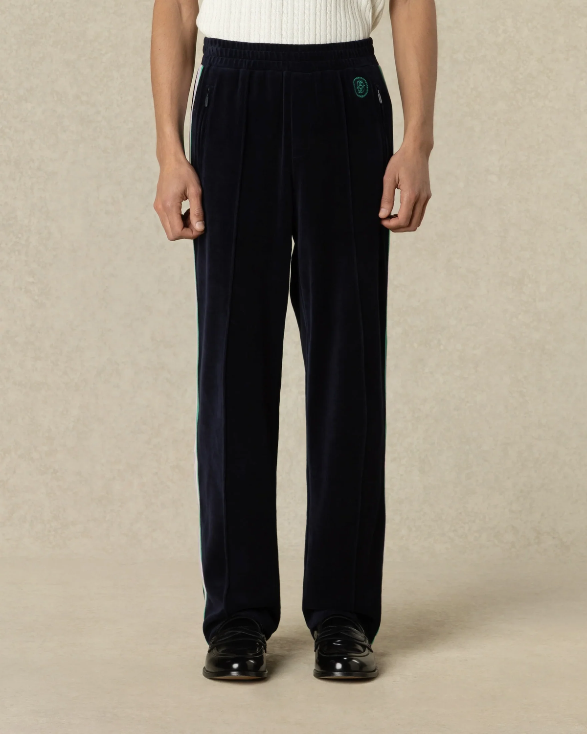 Velvet Tracksuit Pants
