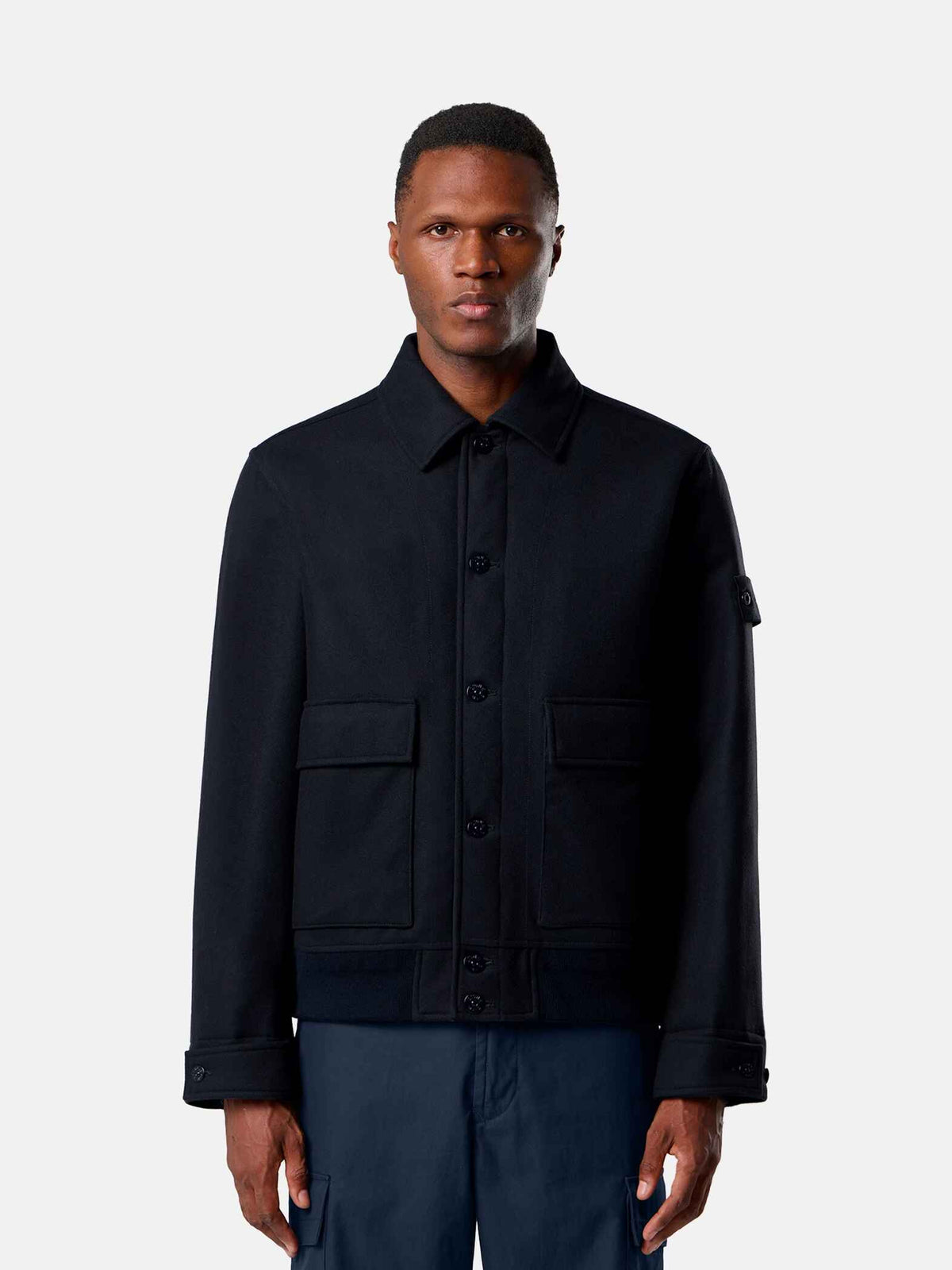 4100017 WOOL NYLON FLANNEL_S.I. GHOST