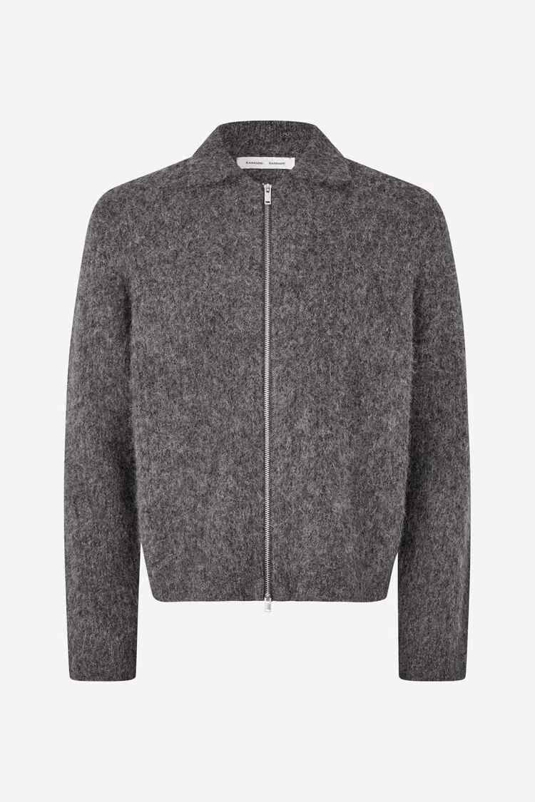 SAJOB ZIP CARDIGAN 15425