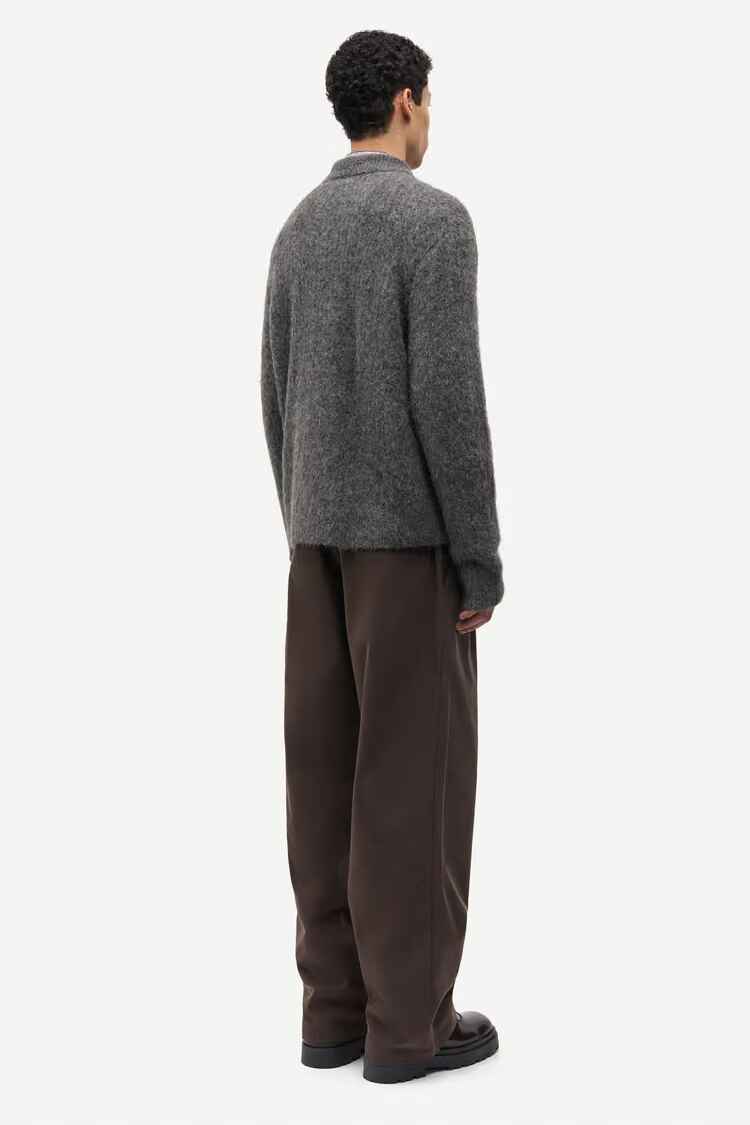 SAJOB ZIP CARDIGAN 15425
