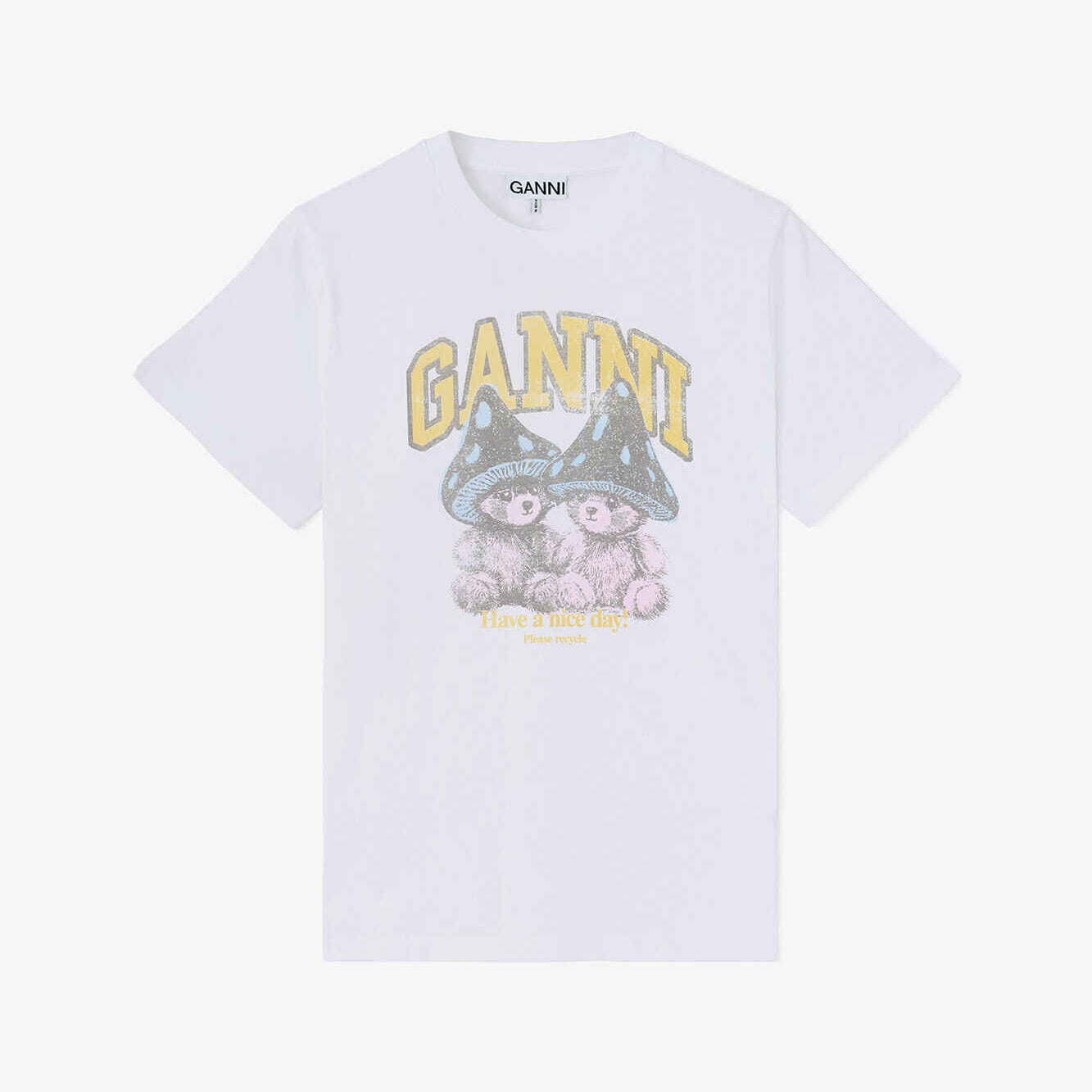 T-Shirt mit Pilz-Teddy