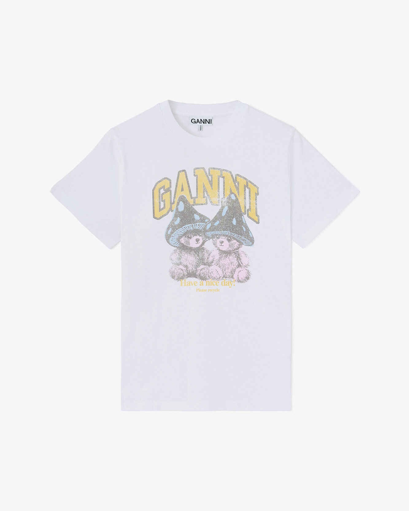 T-Shirt mit Pilz-Teddy