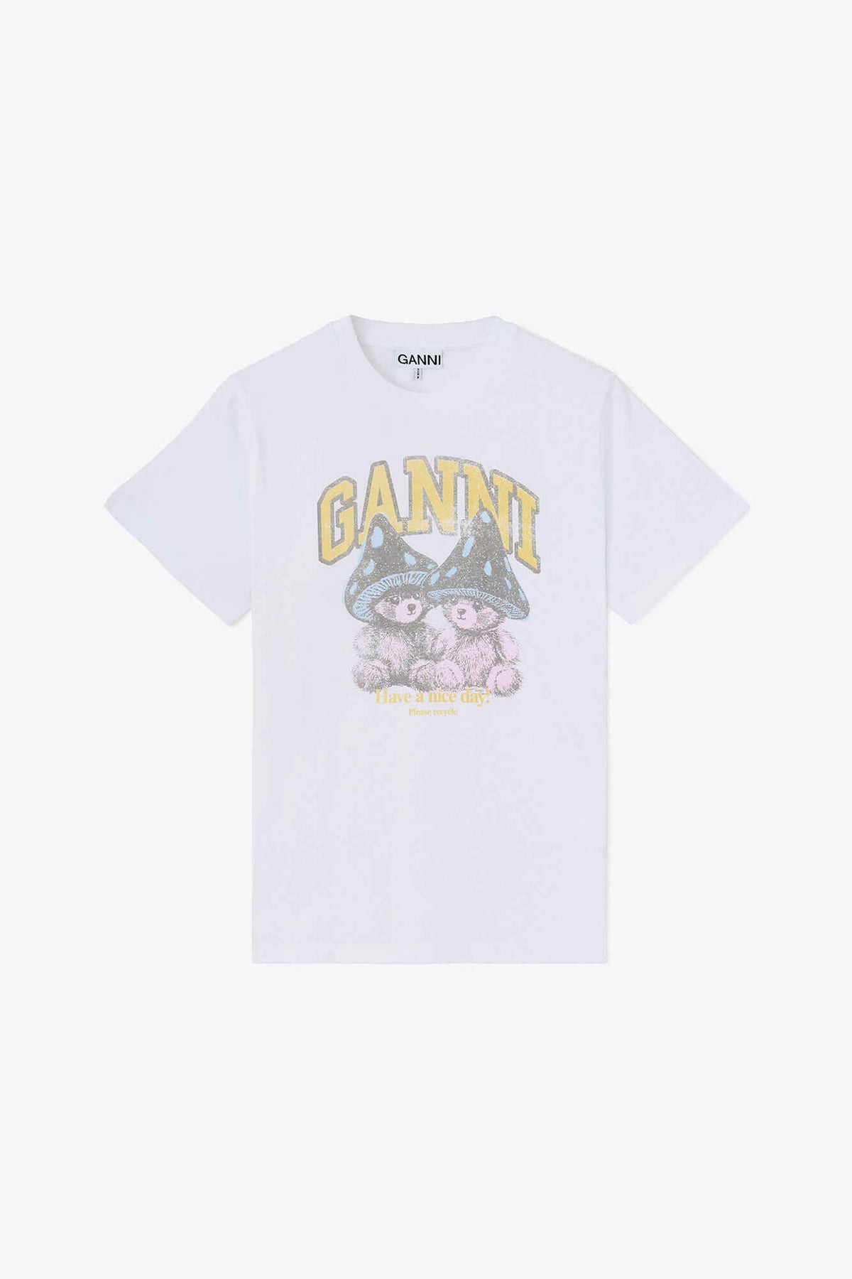 T-Shirt mit Pilz-Teddy