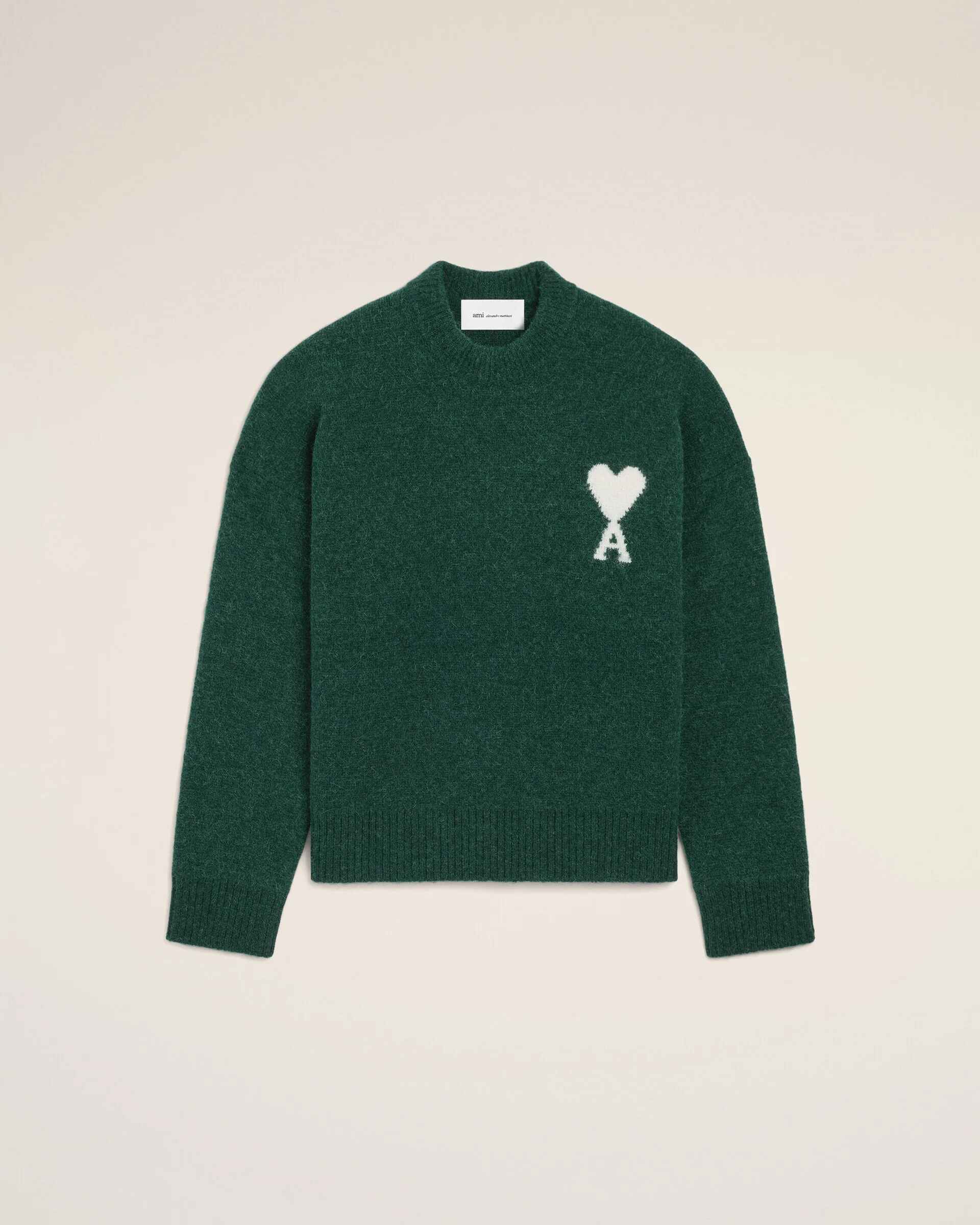 Pullover aus grauem Alpaka