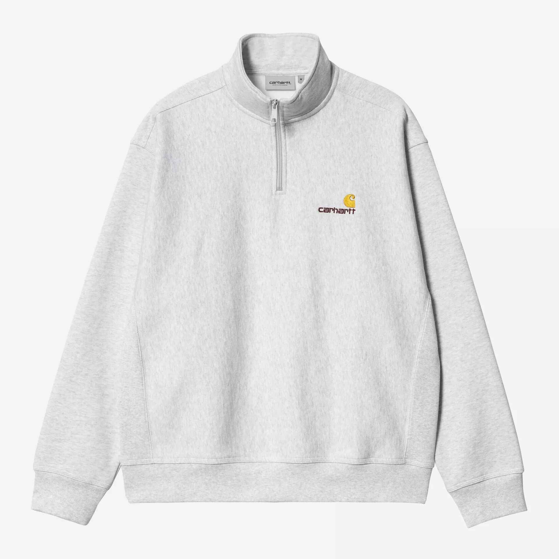 Half Zip American Script Sweatshirt