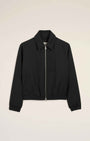 Gepolsterte Jacke aus Wolle