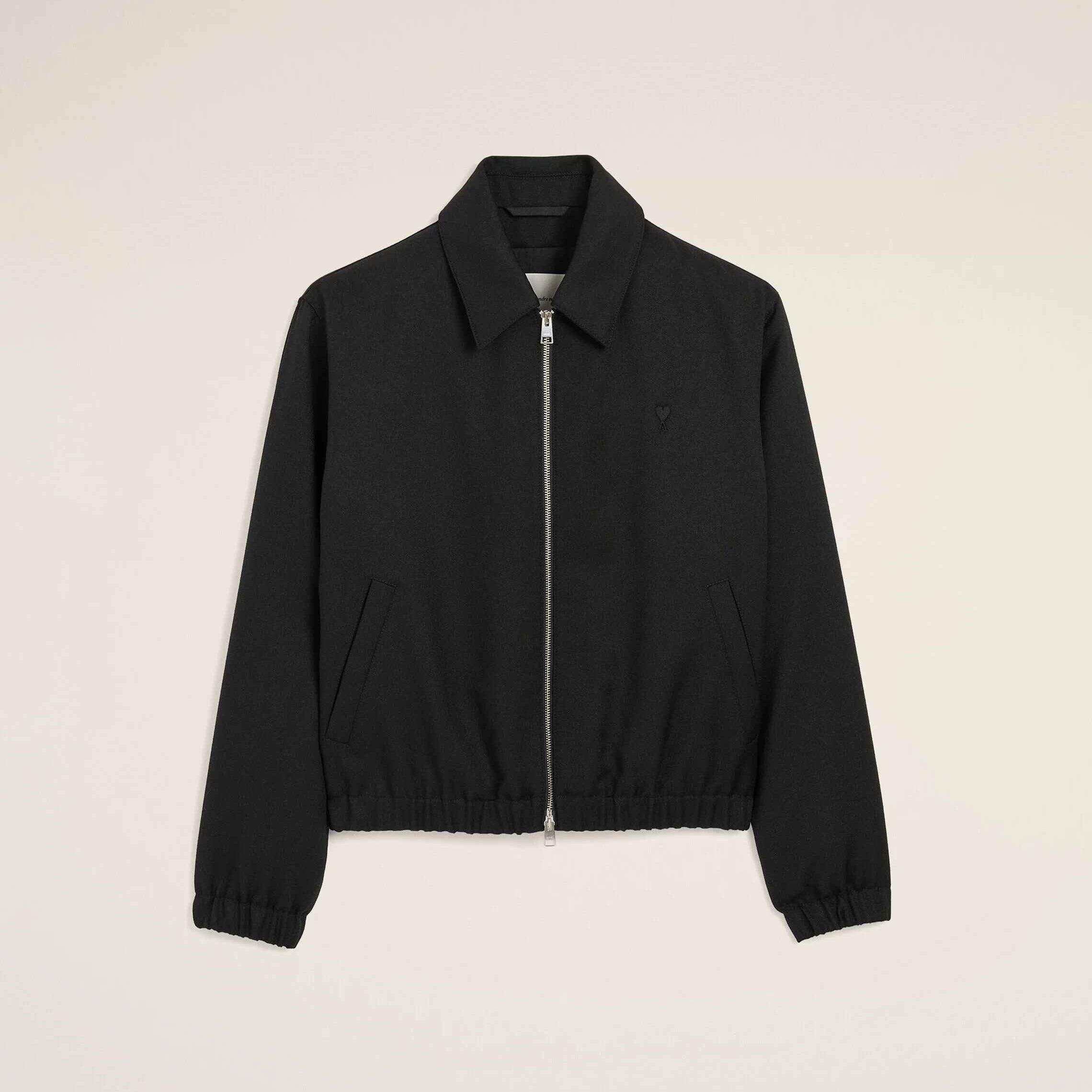 Gepolsterte Jacke aus Wolle