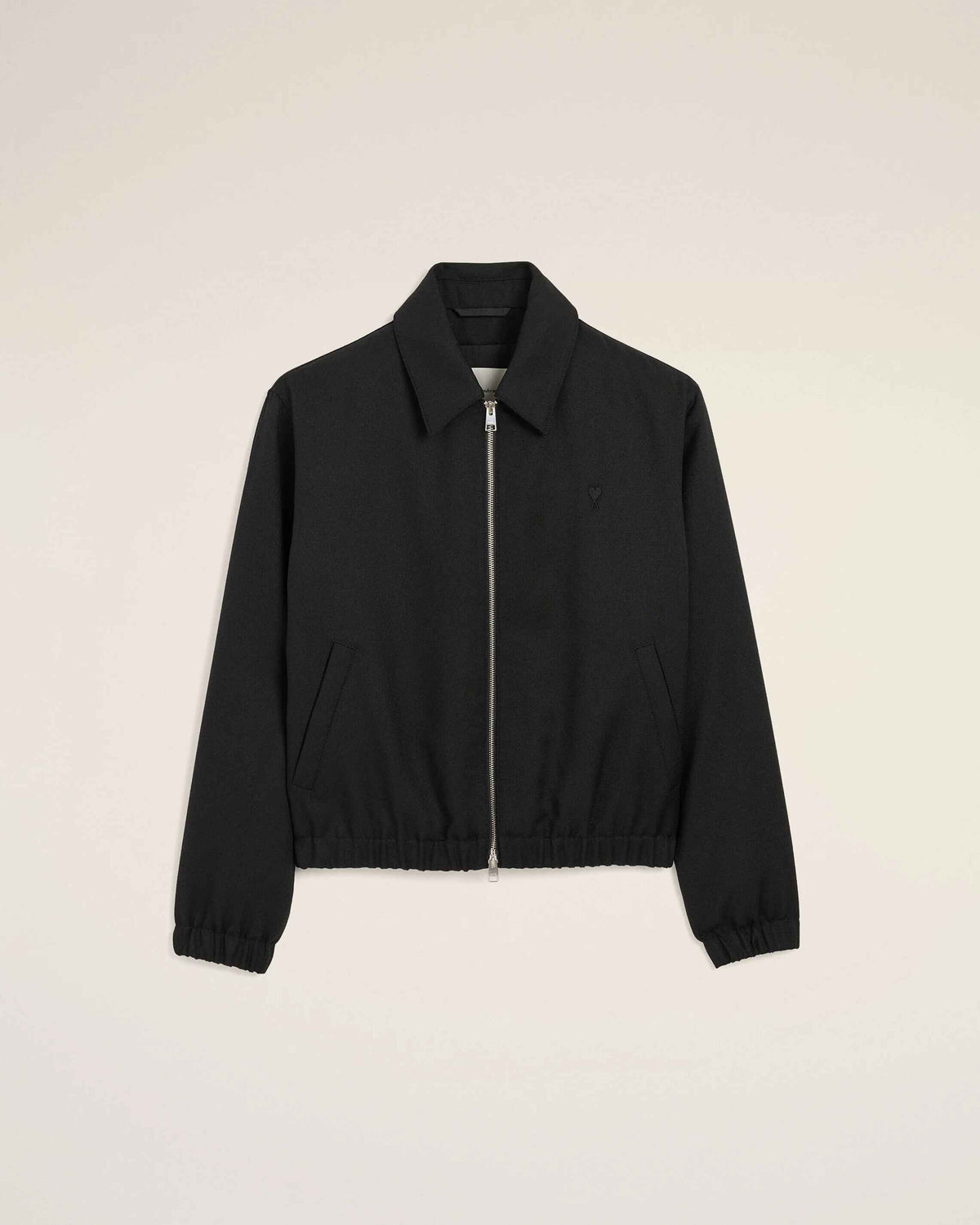 Gepolsterte Jacke aus Wolle
