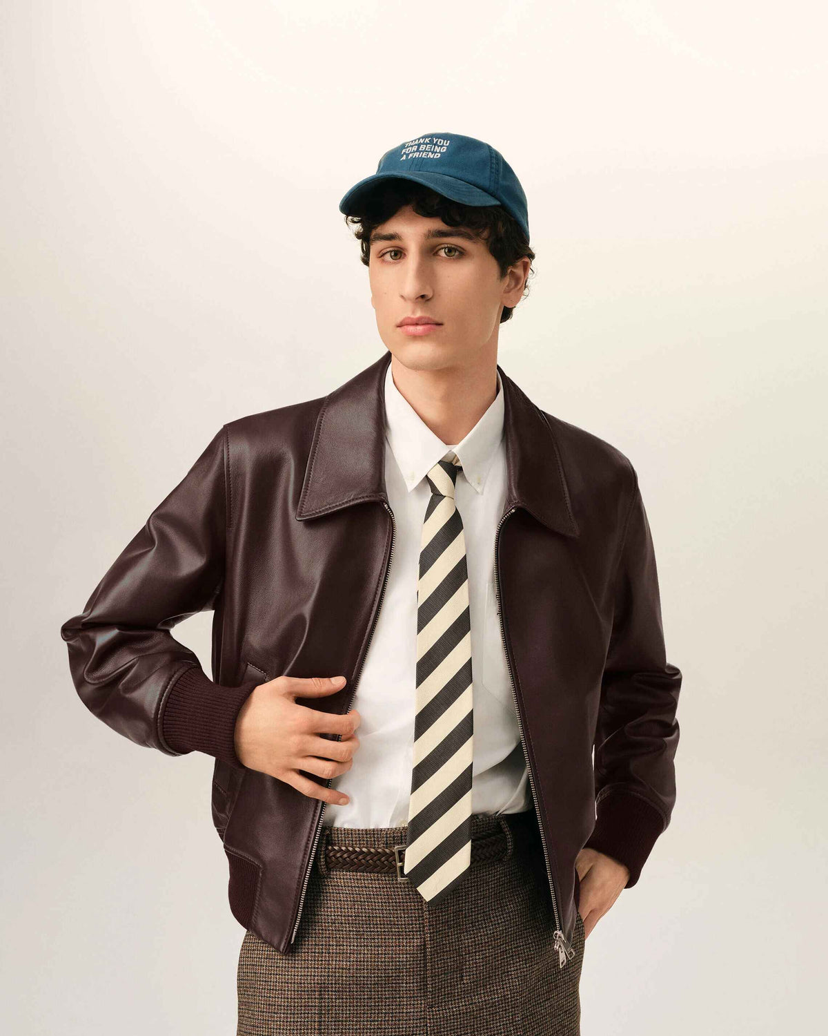 Blouson aus Lammleder