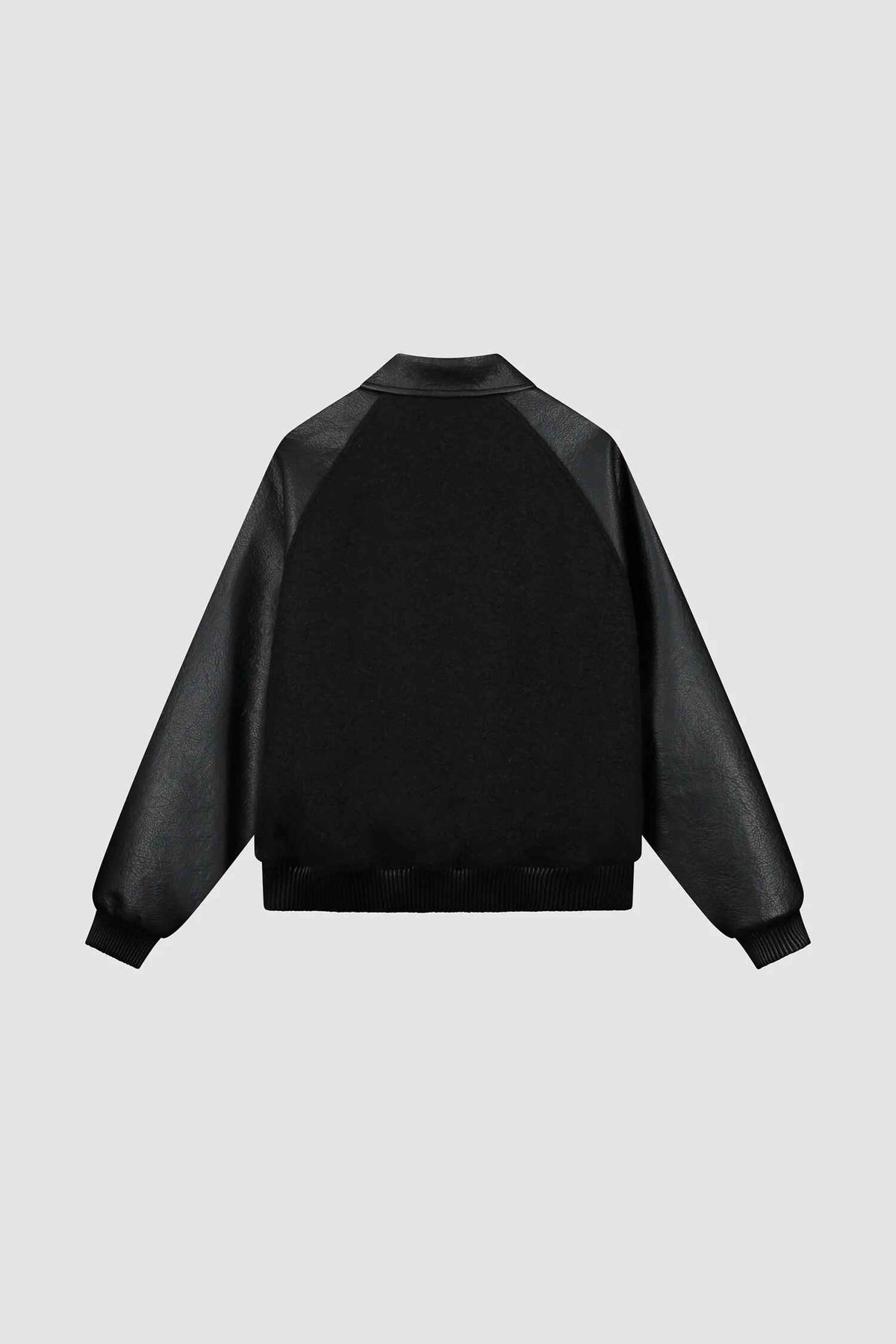 Leather Varsity Jacket