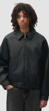 Reversible Leather Uniform Jacket