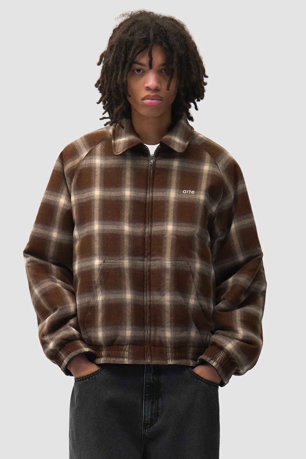 Reversible Leather Uniform Jacket