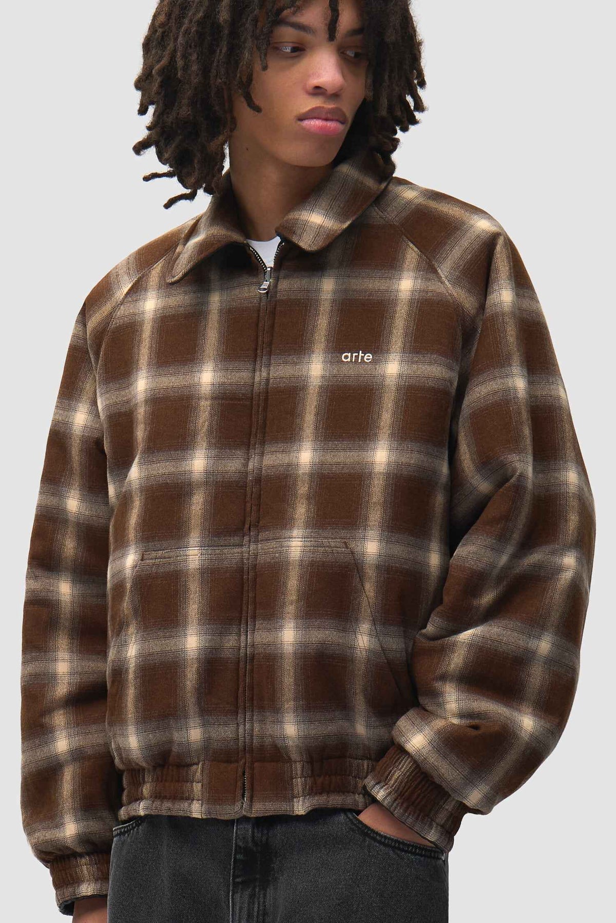 Reversible Leather Uniform Jacket