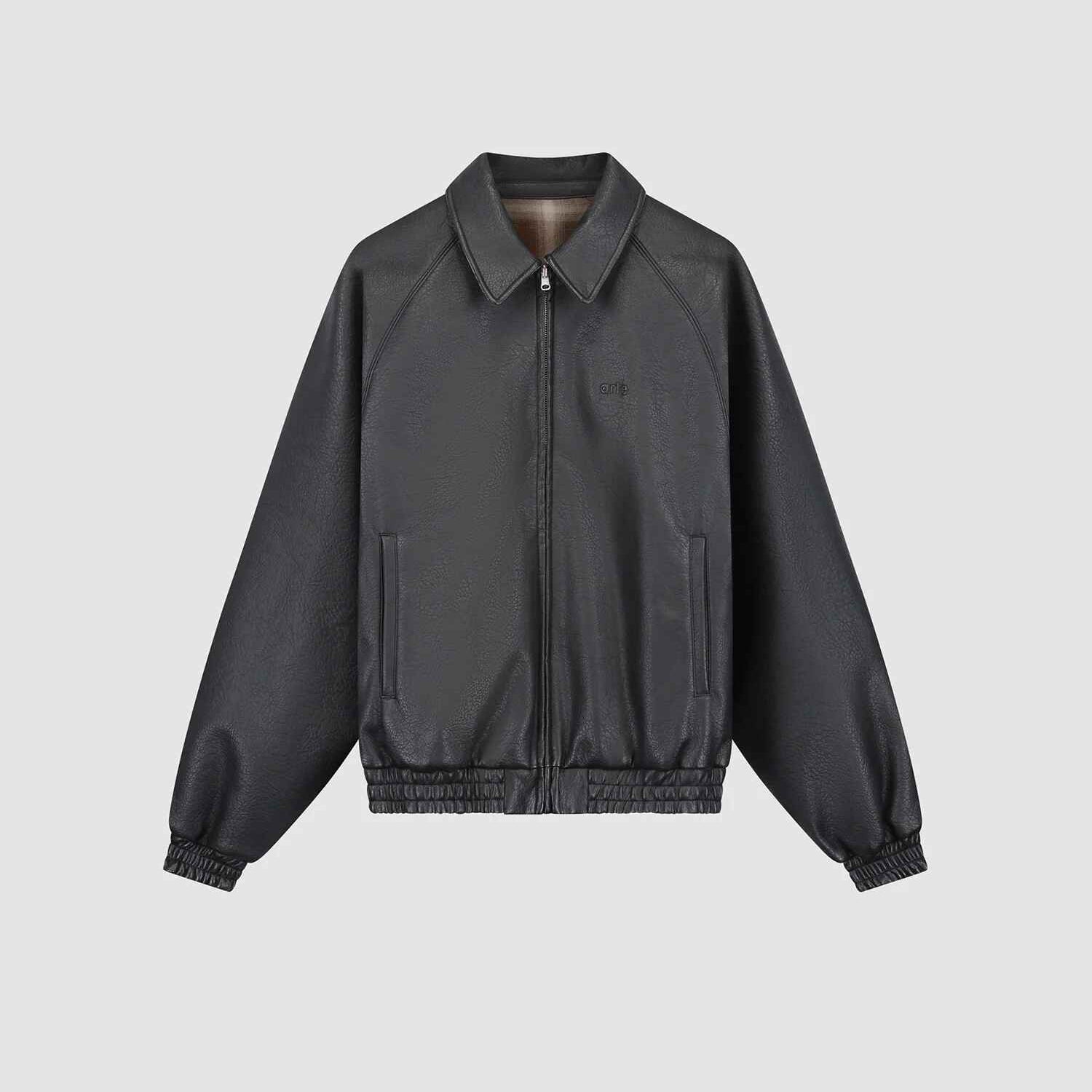 Reversible Leather Uniform Jacket