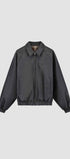 Reversible Leather Uniform Jacket